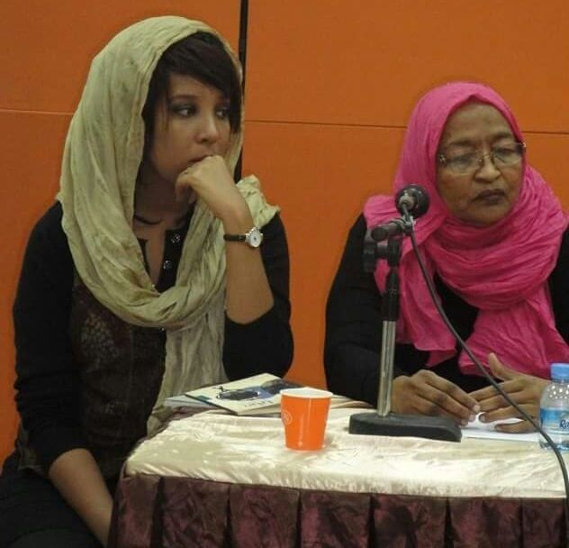 In Doha Qatar 21st of March 2015, Sanhouri was invited by the Women Association's panel about the literature of feminist and feminine literature. The term and the concept issues.